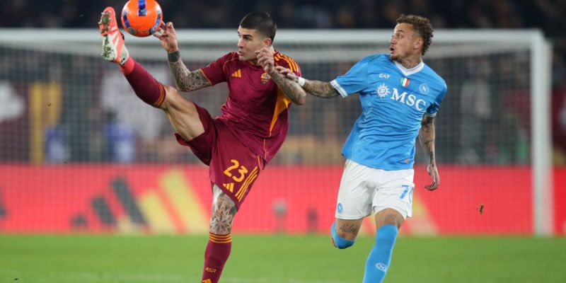 Soi Kèo Napoli Vs AS Roma 02h45 16/02 - Serie A Napoli vs As Roma sẽ là trận cầu 6 điểm hấp dẫn